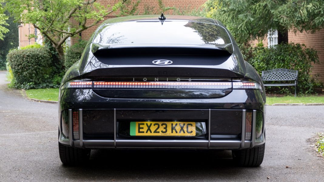 Hyundai Ioniq 6 rear