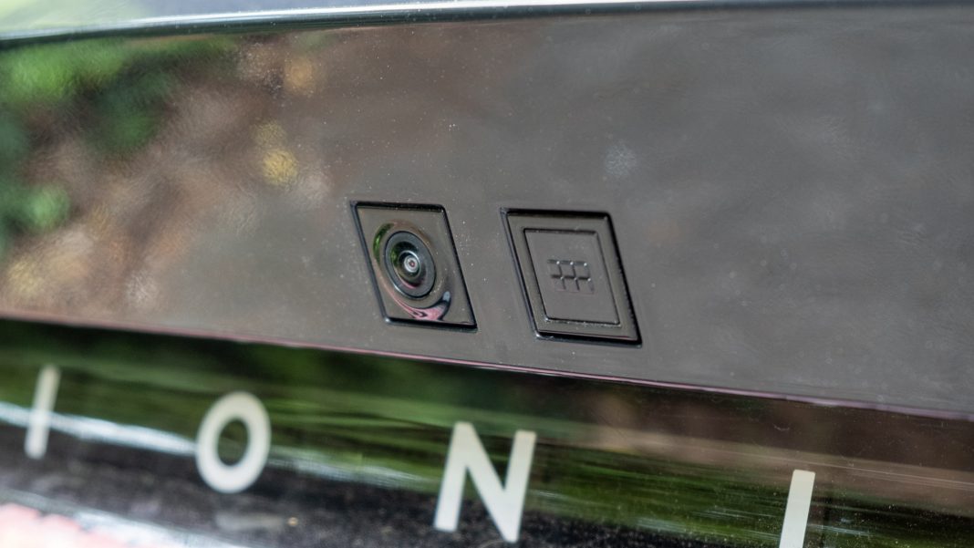 Hyundai Ioniq 6 rearview camera