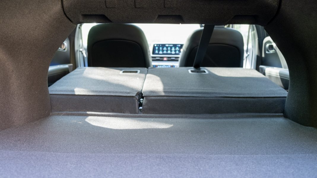 Hyundai Ioniq 6 seats down