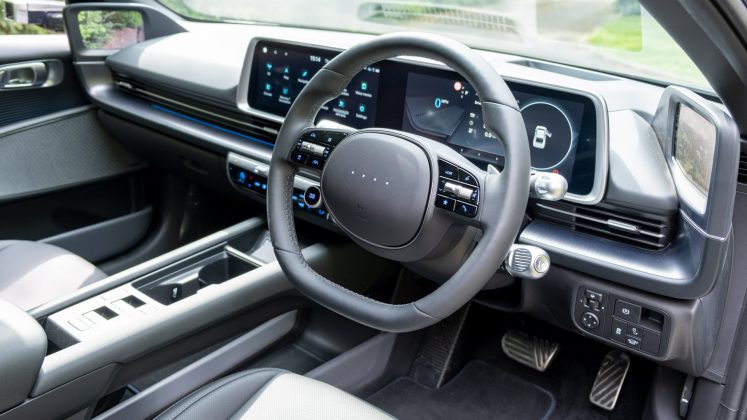 Hyundai Ioniq 6 steering wheel