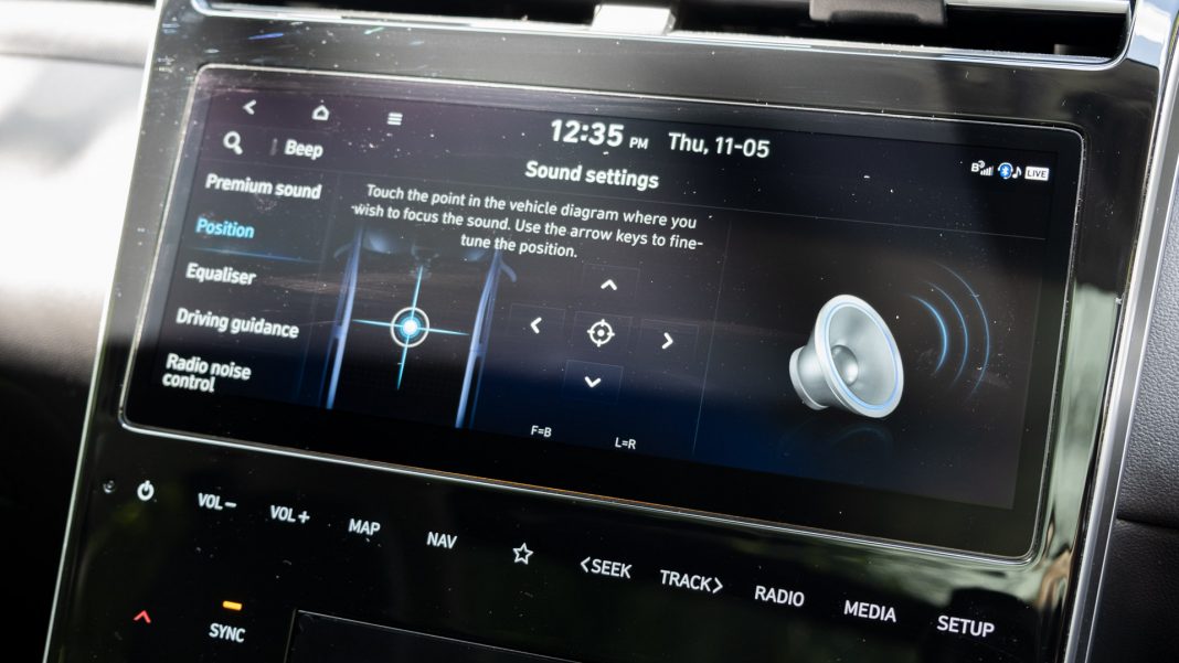 Hyundai Tucson Krell audio