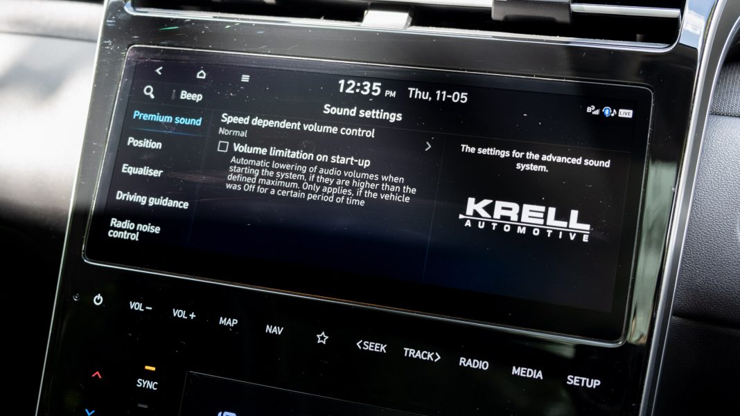 Hyundai Tucson Krell system