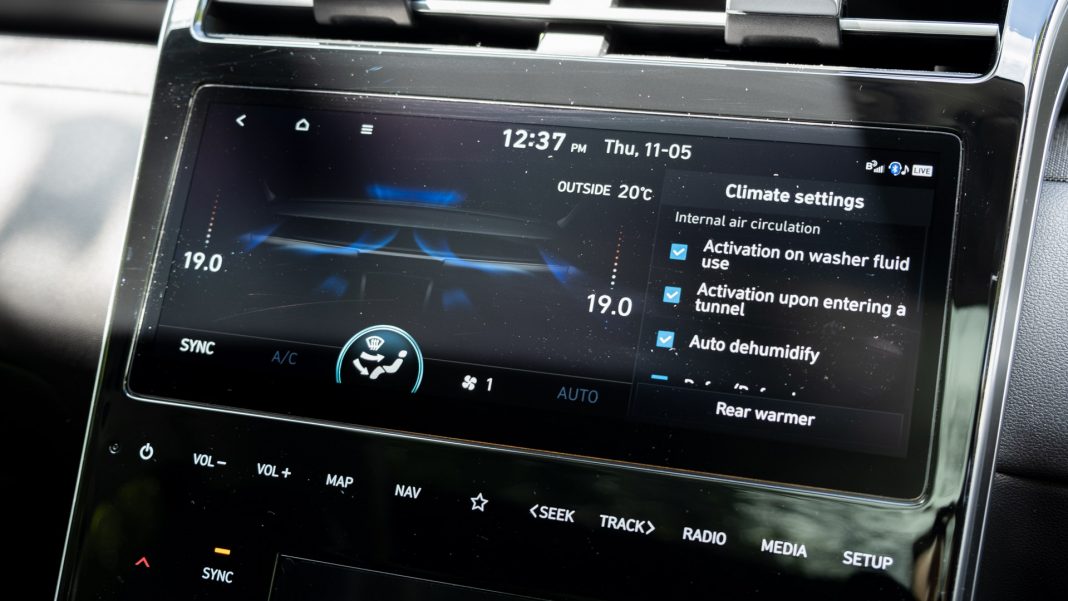 Hyundai Tucson climate