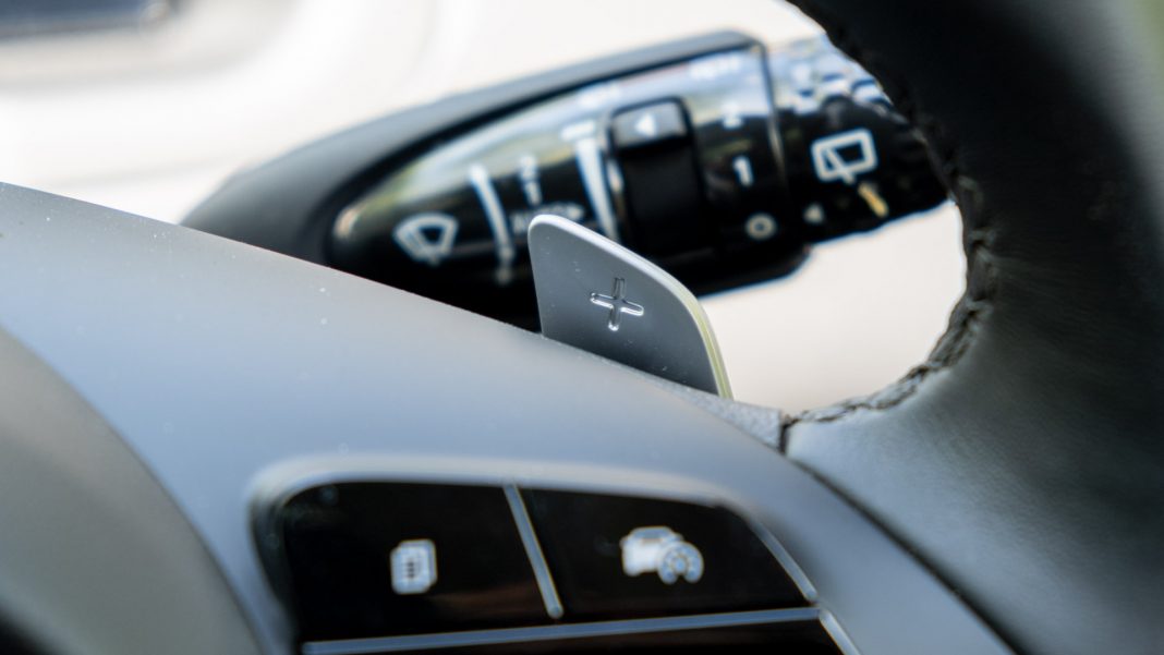 Hyundai Tucson flappy paddles