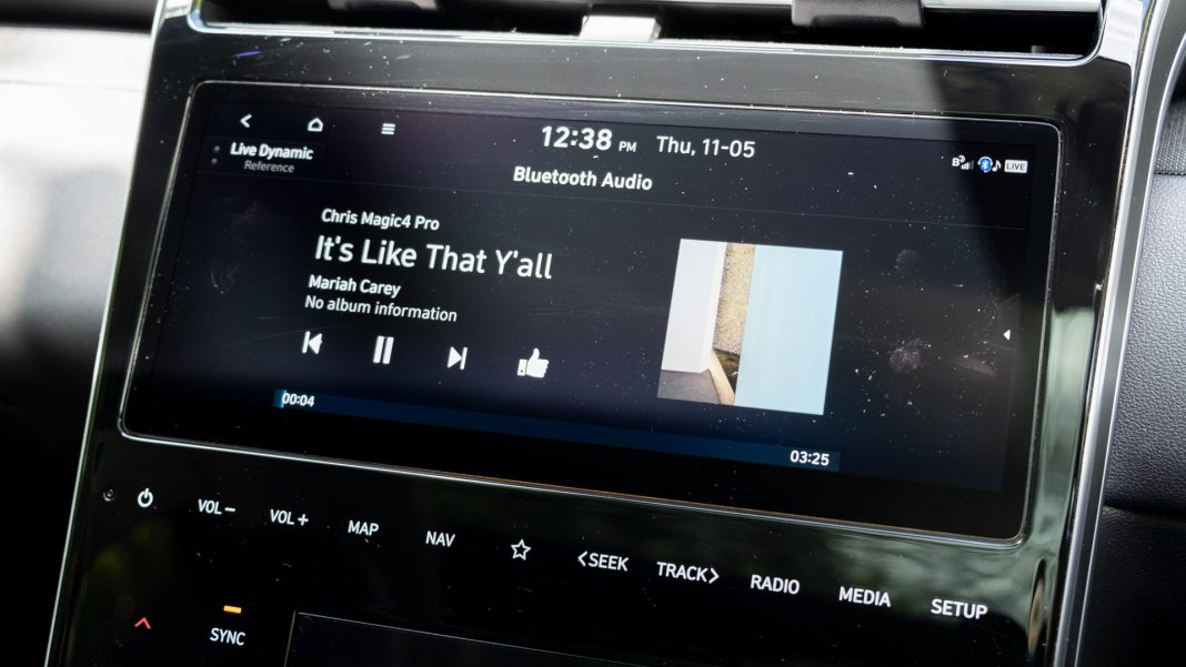 Hyundai Tucson media player