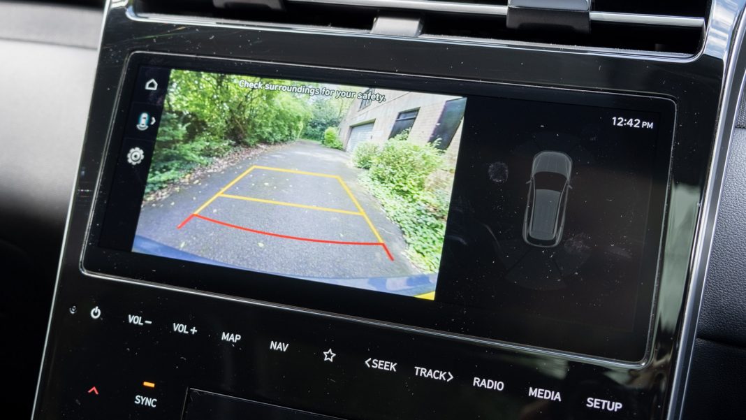 Hyundai Tucson rear camera