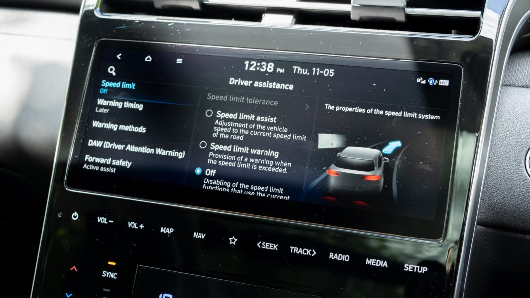 Hyundai Tucson safety systems