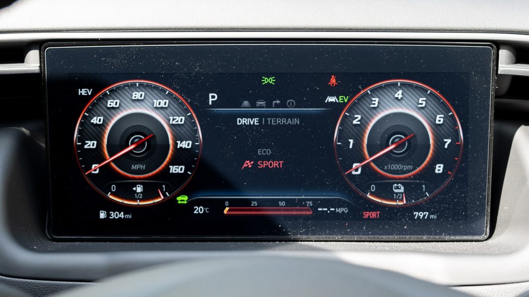Hyundai Tucson sport mode