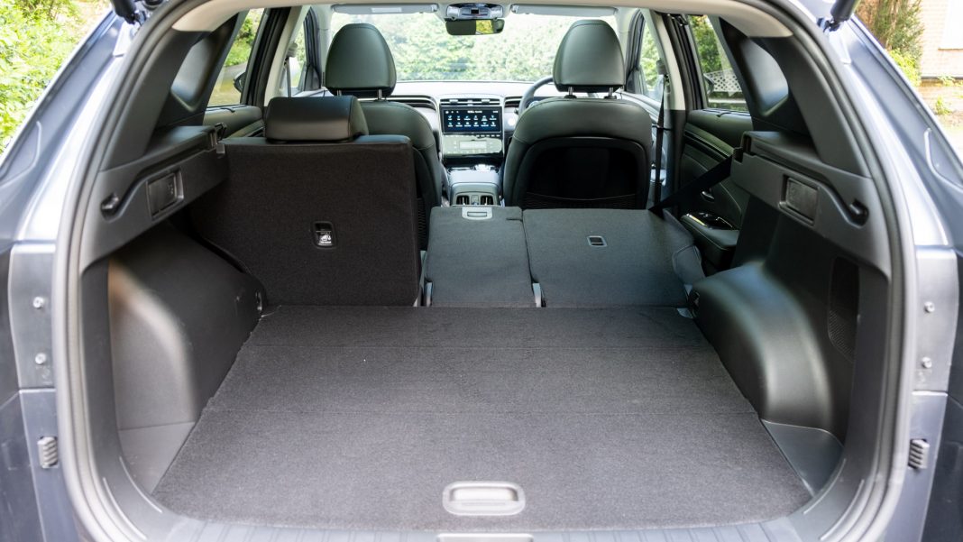 Hyundai Tucson two seats down