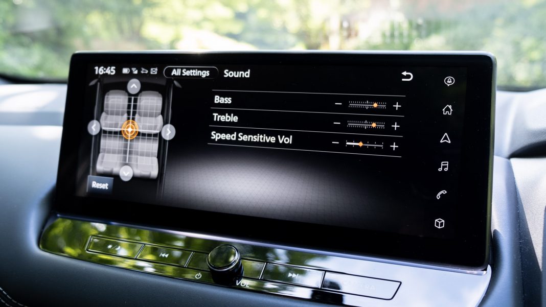 Nissan Qashqai EQ settings