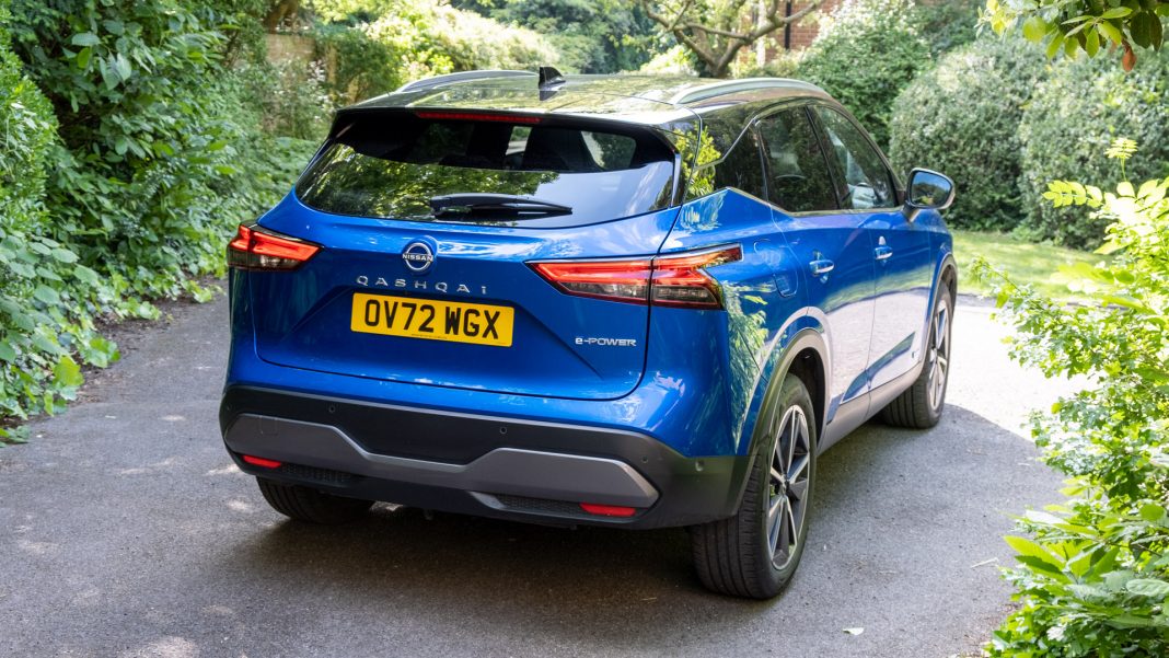Nissan Qashqai rear profile