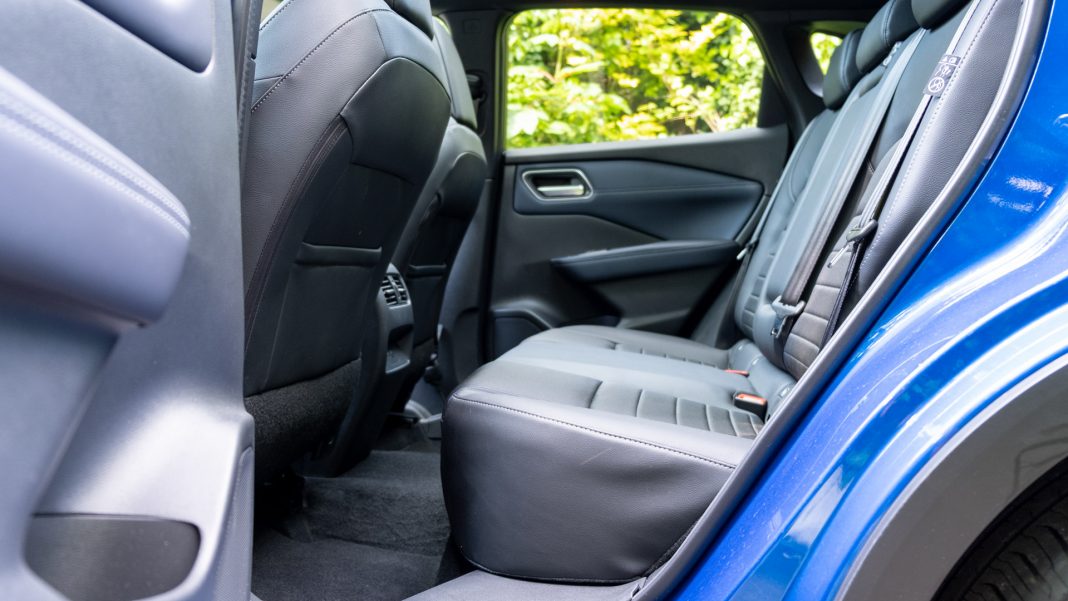 Nissan Qashqai rear seats
