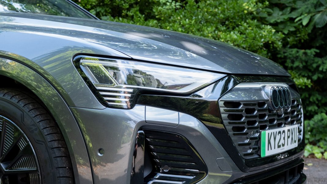 Audi Q8 e-tron front design