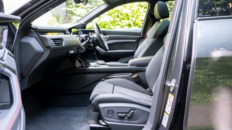 Audi Q8 e-tron front seat