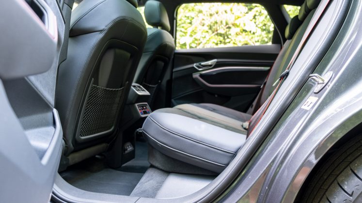 Audi Q8 e-tron rear seat design