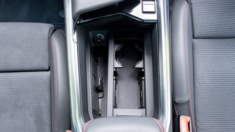 Audi Q8 e-tron storage compartment