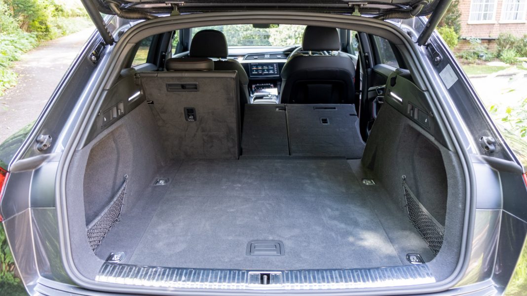 Audi Q8 e-tron two seats down