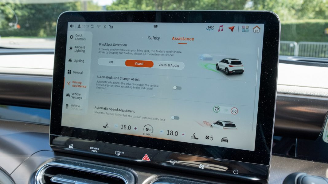 Smart #1 driving safety