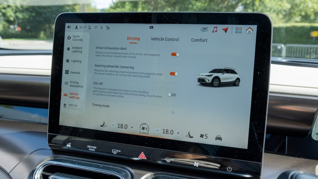 Smart #1 driving settings
