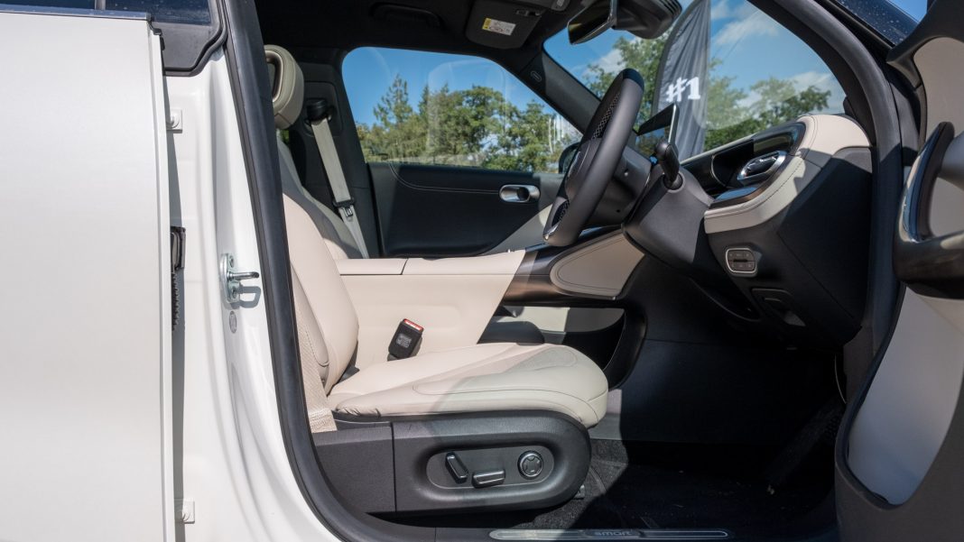 Smart #1 front seat controls