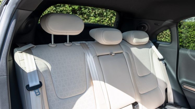 Smart #1 rear seat comfort