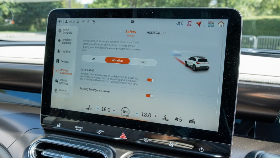 Smart #1 safety systems