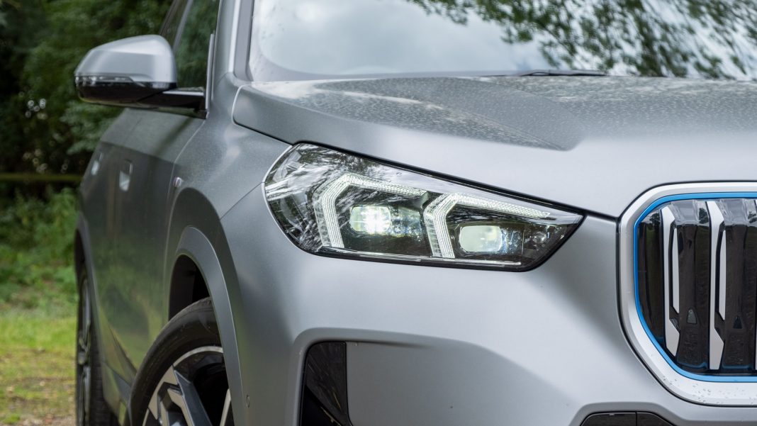 BMW iX1 headlights