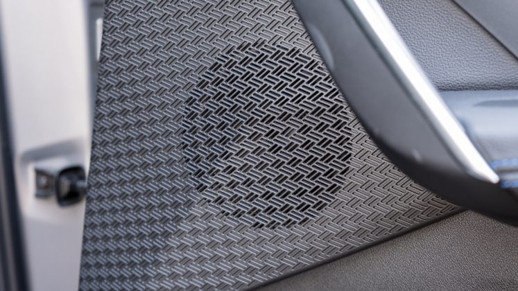 BMW iX1 rear door speaker