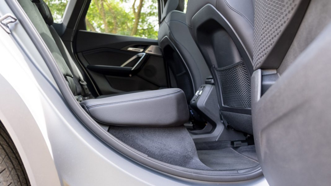 BMW iX1 rear seats
