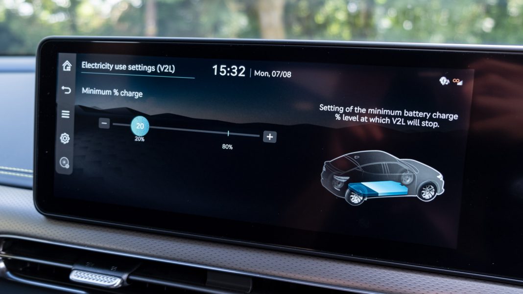 Genesis GV60 V2L charging