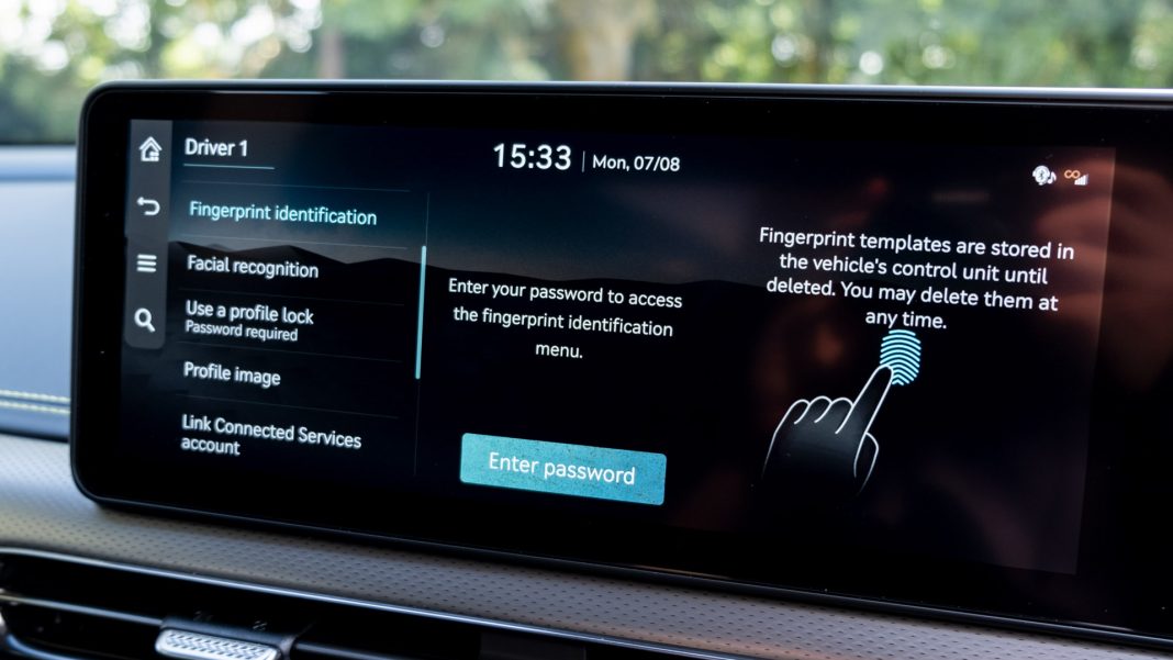 Genesis GV60 fingerprint