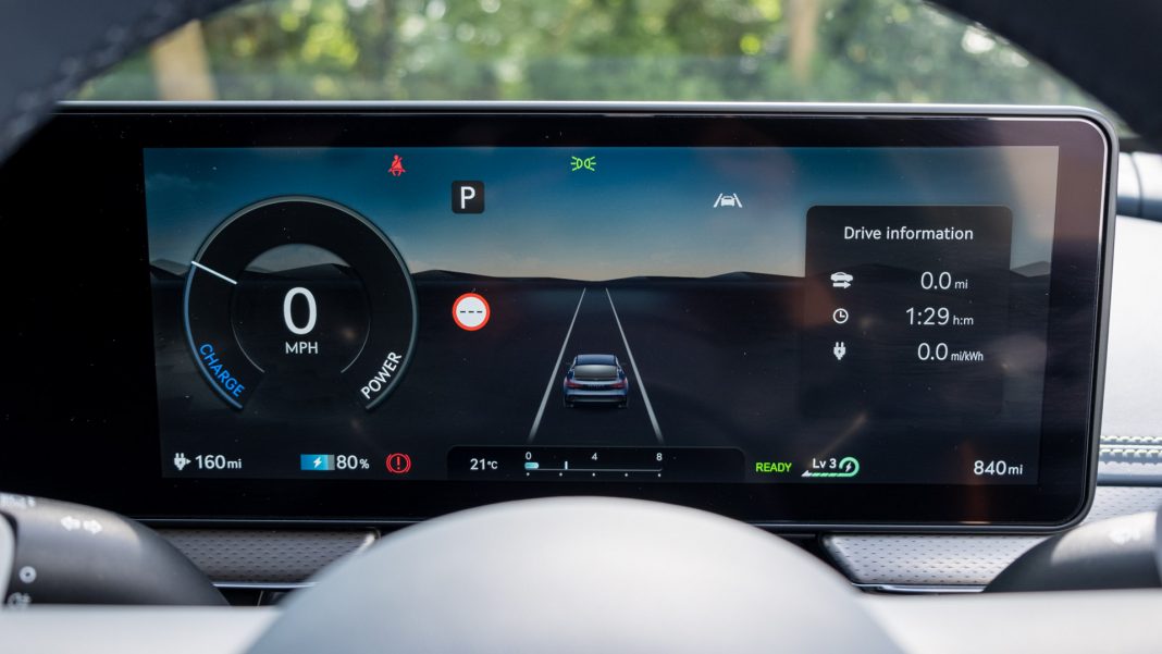 Genesis GV60 instrument cluster