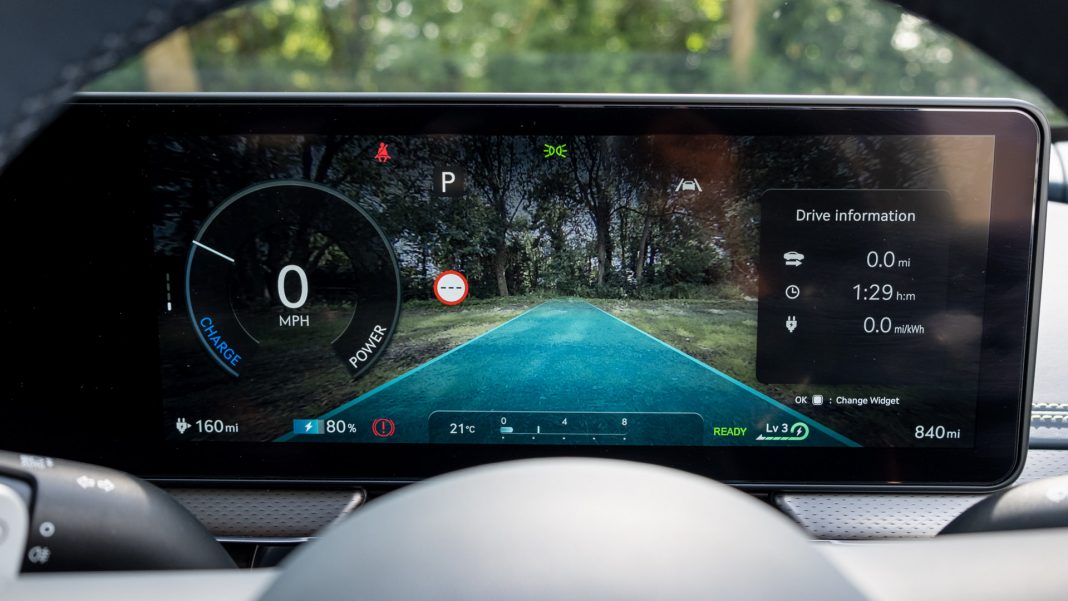 Genesis GV60 instrument cluster camera