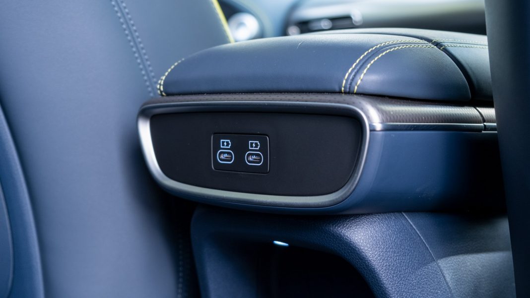 Genesis GV60 rear USB