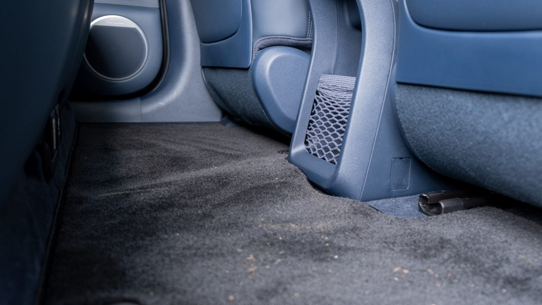 Genesis GV60 rear footwell