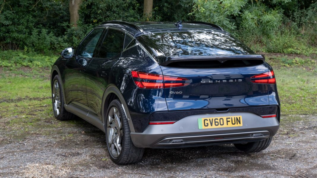 Genesis GV60 rear looks