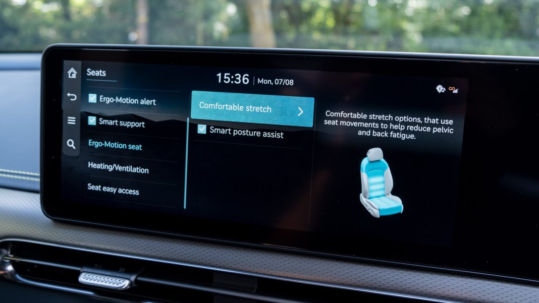 Genesis GV60 seat massage