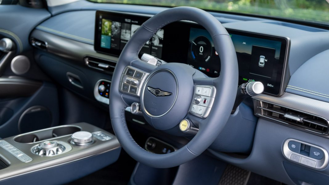 Genesis GV60 steering wheel