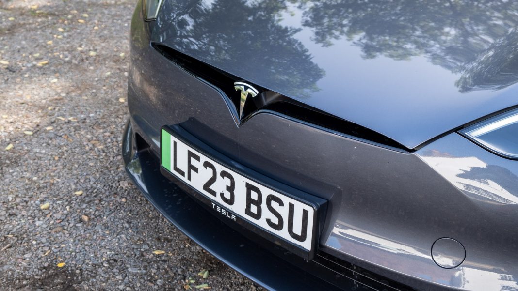 Tesla Model S Plaid bumper