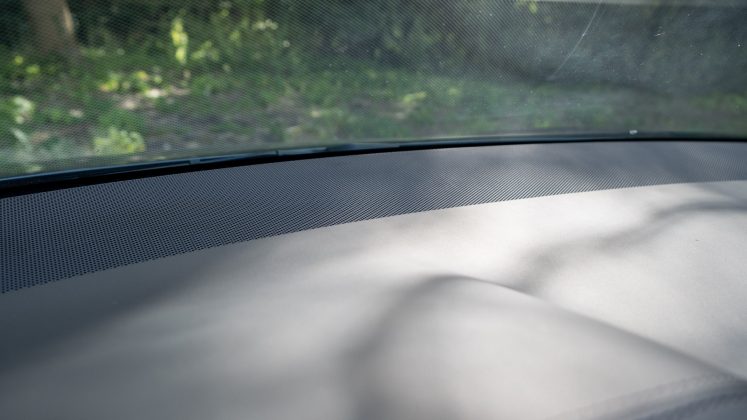 Tesla Model S Plaid dashboard speakers