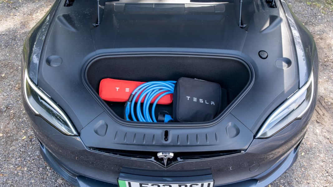Tesla Model S Plaid frunk