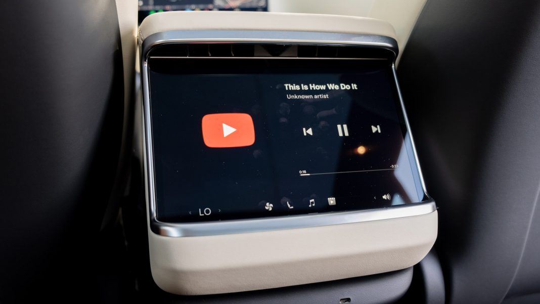 Tesla Model S Plaid rear YouTube