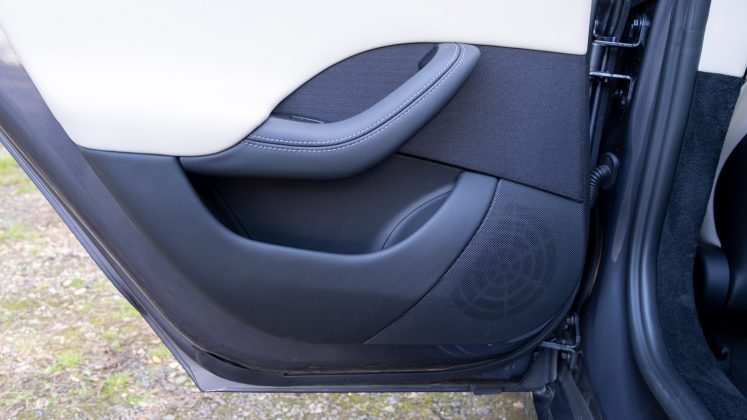 Tesla Model S Plaid rear door