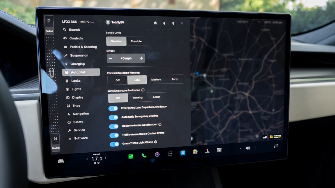 Tesla Model S autopilot
