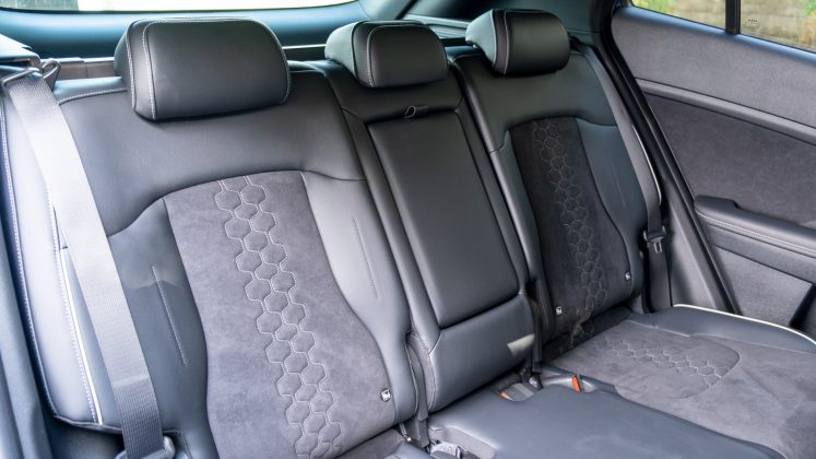 Kia Sportage rear seat comfort