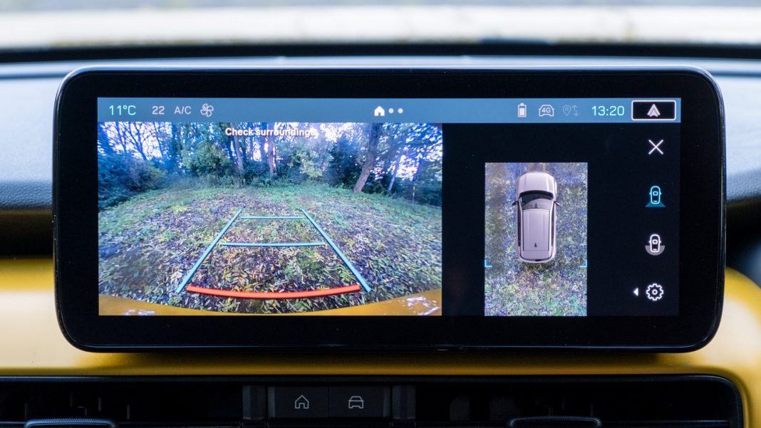 Jeep Avenger cameras