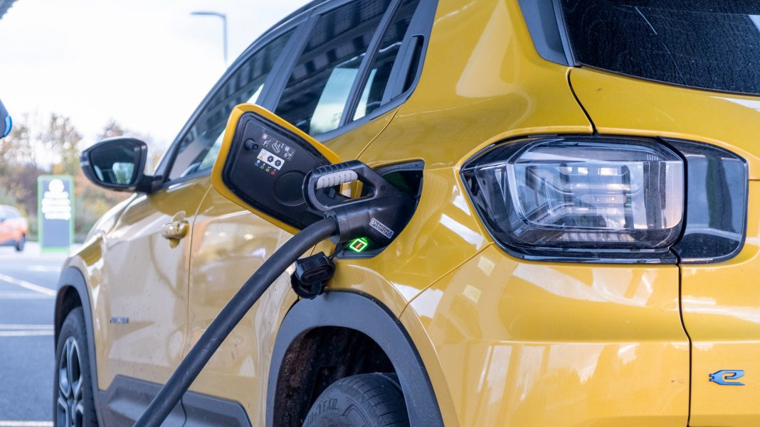 Jeep Avenger charge time