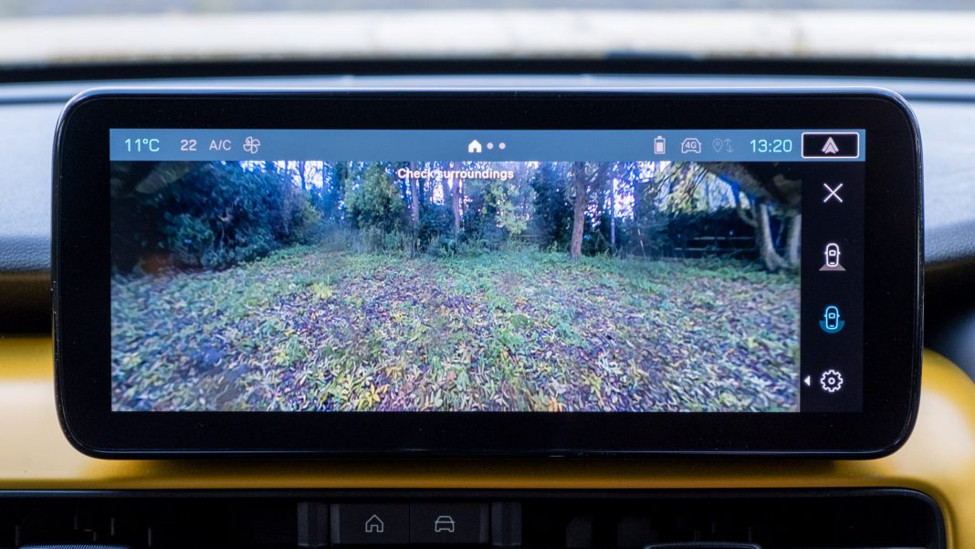 Jeep Avenger rear camera