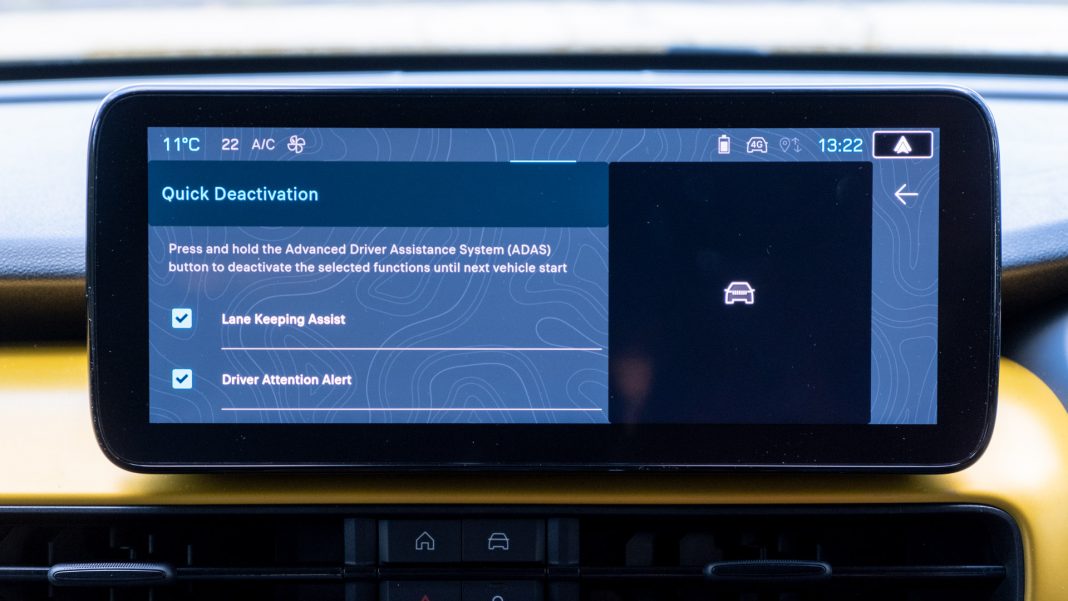 Jeep Avenger safety systems