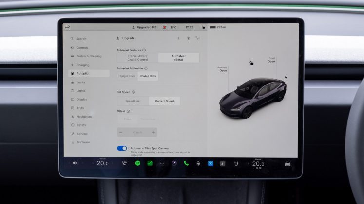 New Tesla Model 3 Autopilot